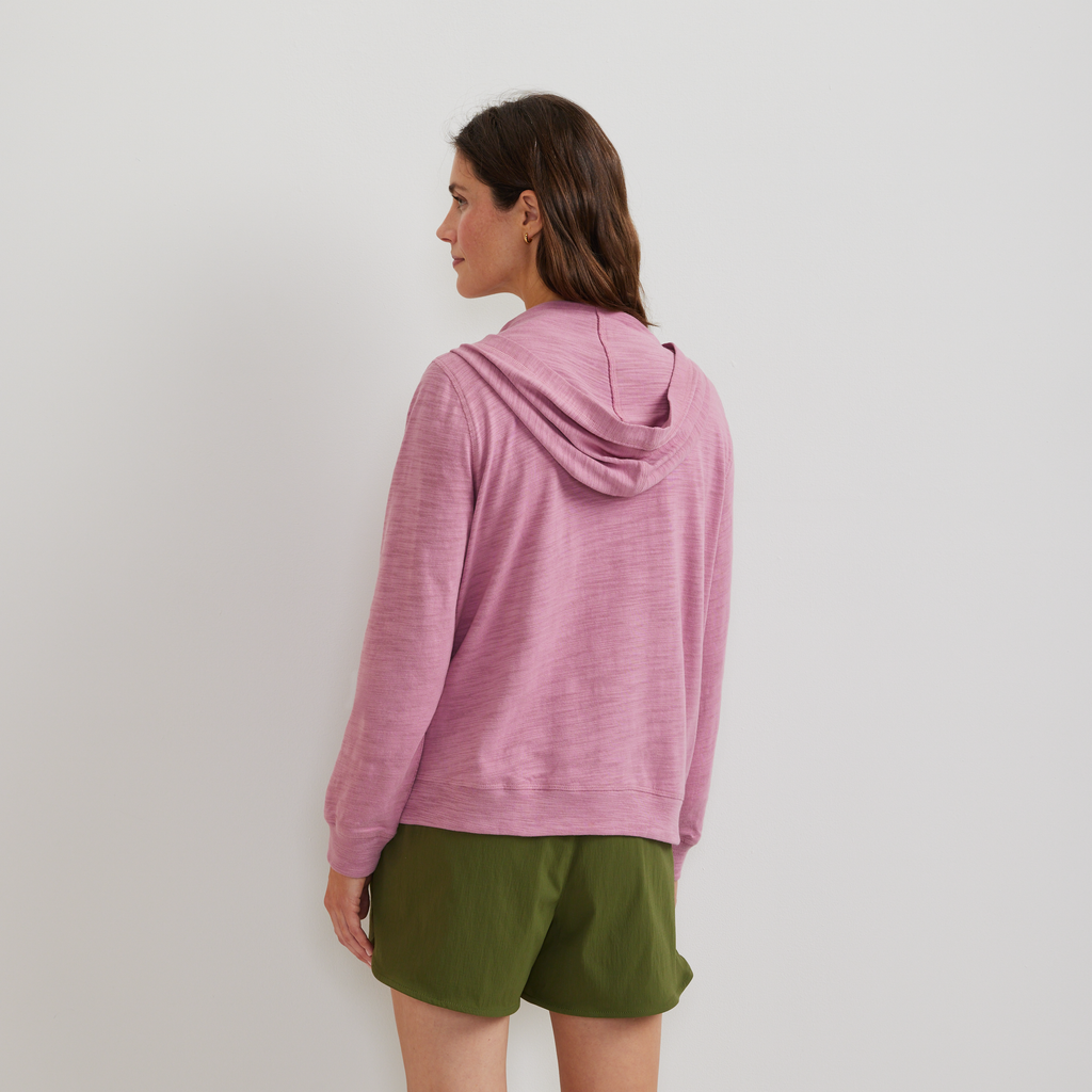 Women's Waverly Cotton Slub Full-Zip Sweatshirt