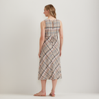 Women's Crinkle Midi Dress