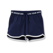 Girls Trail Active Shorts - NAVY BLUE