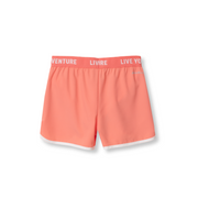 Girls Trail Active Shorts - CORAL