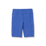 Girls Trail Tight Bike Shorts - SAXONY BLUE