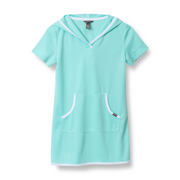 Girls Sea Spray Cover Up - AQUA