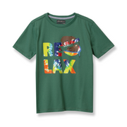 Boys Graphic Short-Sleeve T-Shirt - SPRUCE