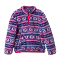 Kids Quest Fleece Plush 1/4-Zip Jacket - Print