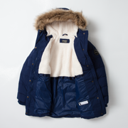 Girls Sun Valley Frost Down Parka - NAVY BLUE