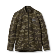 Boys Quest Fleece Full-Zip - Camo - GREEN CAMO