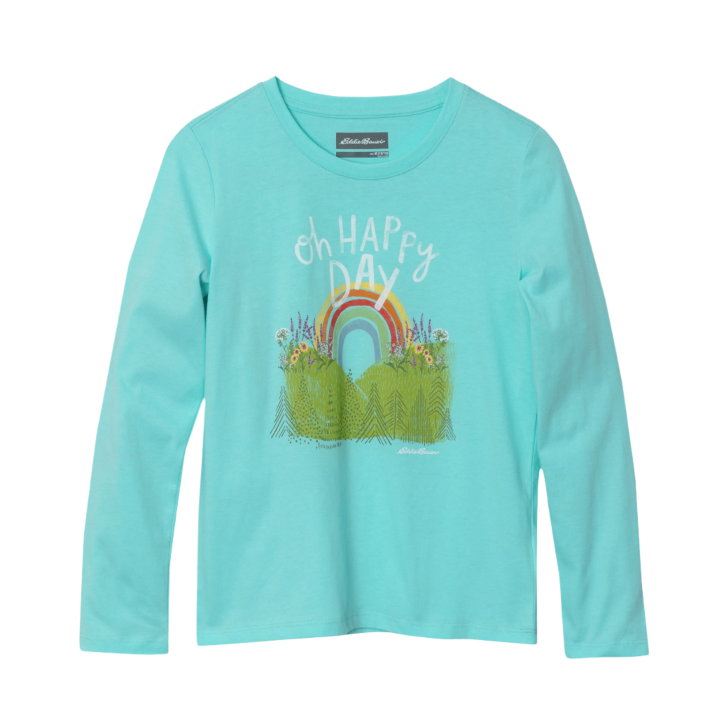 Girls Graphic Long-Sleeve T-Shirt - 2 Pack