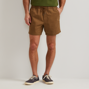 Men's Pull On Twill Shorts - Hazelnut