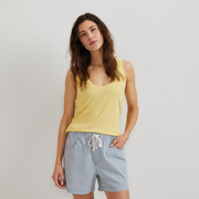 Women's Everyday Scoop-Neck Tank - Yellow
