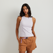 Women's Softline Ribbed Tank - Cosmos