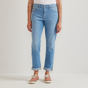 Women's Boyfriend Mid-Rise Slim Fit Jeans - Cascade