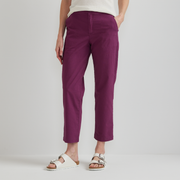 Women's Ripstop Ankle Pants - Wine