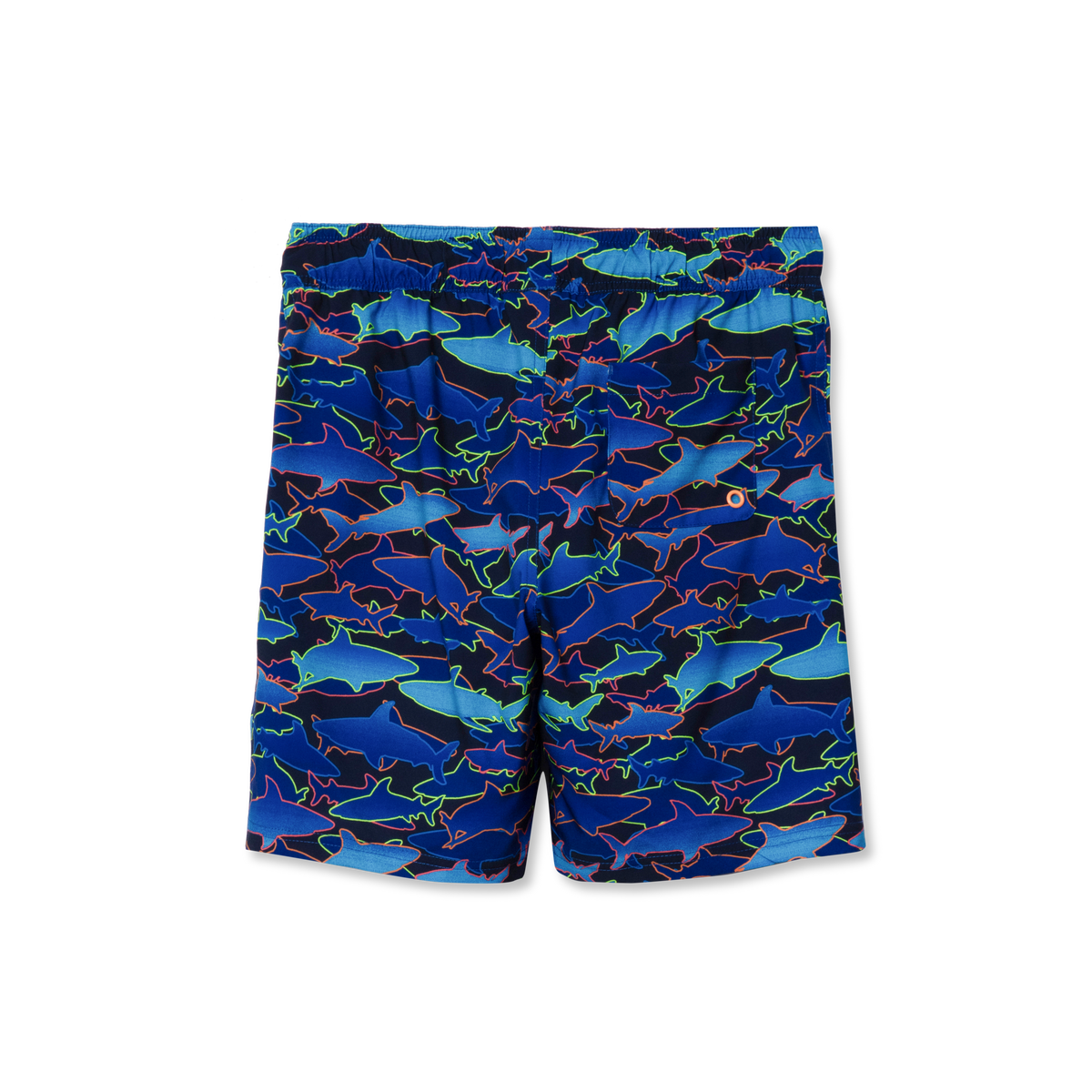 Boys Sea Spray Printed Comfort Liner Swim Shorts