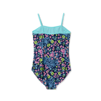 Girls Sea Spray Printed Swimsuit