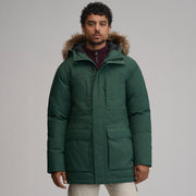 Men's Superior Down Waterproof Hooded Parka - Dark Mint