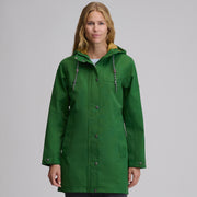 Women's Charly Waterproof Hooded Rain Parka - Amparo Blue