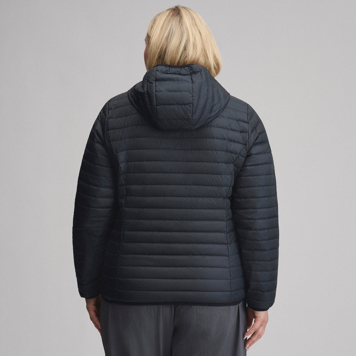 Women's Microlight Hooded Down Jacket