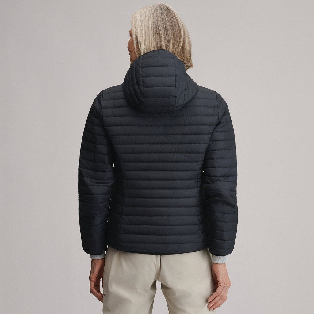 Women's Microlight Hooded Down Jacket