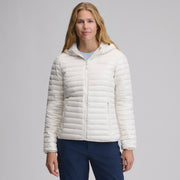 Women's Microlight Hooded Down Jacket - Shell