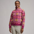 Women's Authentic Outdoor Fleece 1/4-Zip Mock Pullover - Print