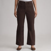 Women's True Icon Stretch Cord Pants - Cordovan