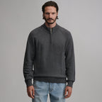 Men's Classic Quarter-Zip Sweater