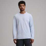 Men's Legend Wash 100% Cotton Long-Sleeve Classic T-Shirt - Ice