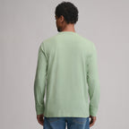 Men's Legend Wash 100% Cotton Long-Sleeve Classic T-Shirt