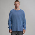 Men's Plaited Waffle Thermal Crew