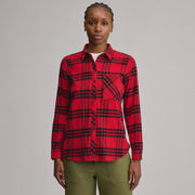 Women's Field Flex Flannel Shirt - Holly Red