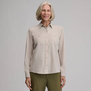 Women's Departure 3.0 Long-Sleeve Shirt - Pumice