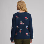 Women's Floral Crewneck Sweater