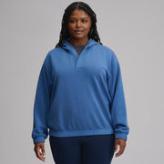Women's Luxe Soft Hoodie - Dk Chambray