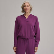 Women's Luxe Soft Hoodie - Wine Berry