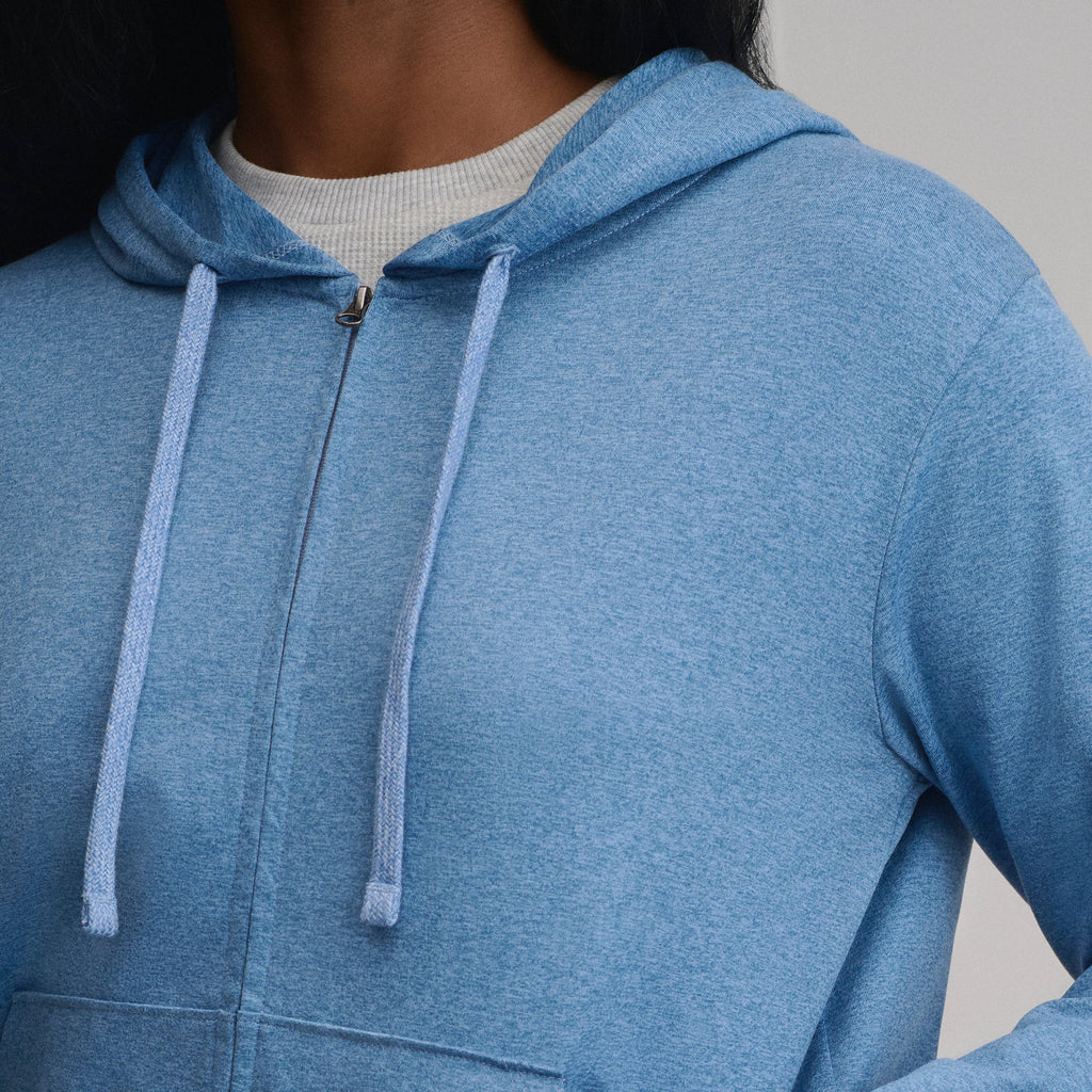 Women's Long-Sleeve Train Ascent Full-Zip Hood Pullover