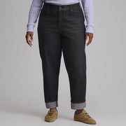 Women's Iconic 90's Boyfriend Jean - Charcoal