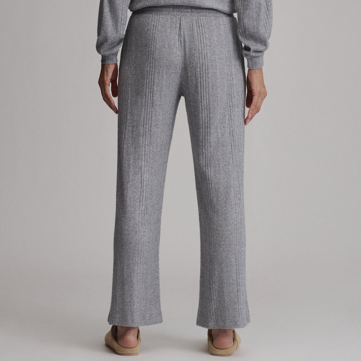 Women's Cozy Rib Wide-Leg Pants