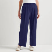 Women's Departure High-Rise Wide Leg Travel Pants - Atlantic