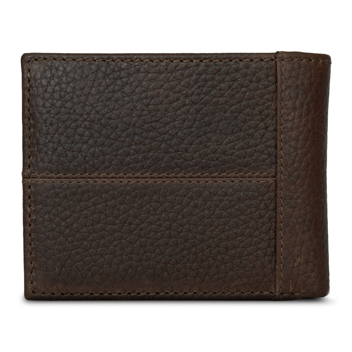 Extra Capacity Rugged Leather Bifold With Flip Id