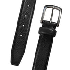 Men's Classic Feather Edge Leather Belt