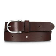 Women's Endless Leather Belt - Brown