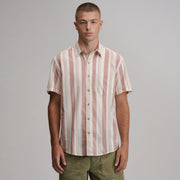 Men's Baja Short-Sleeve Shirt - Print - Spice